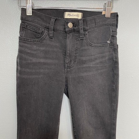 MADEWELL Ashmont Wash 9" Mid-Rise Roadtripper Supersoft Jeans sz 27 fits like 25 - Picture 8 of 9